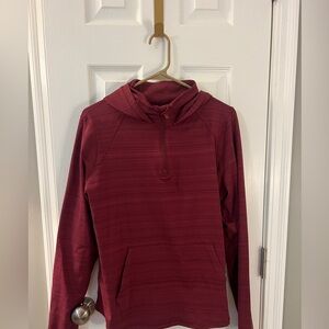 Women’s Tek Gear Maroon Workout Pullover